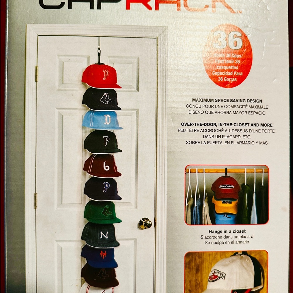 CapRack 36 Hat Organizer